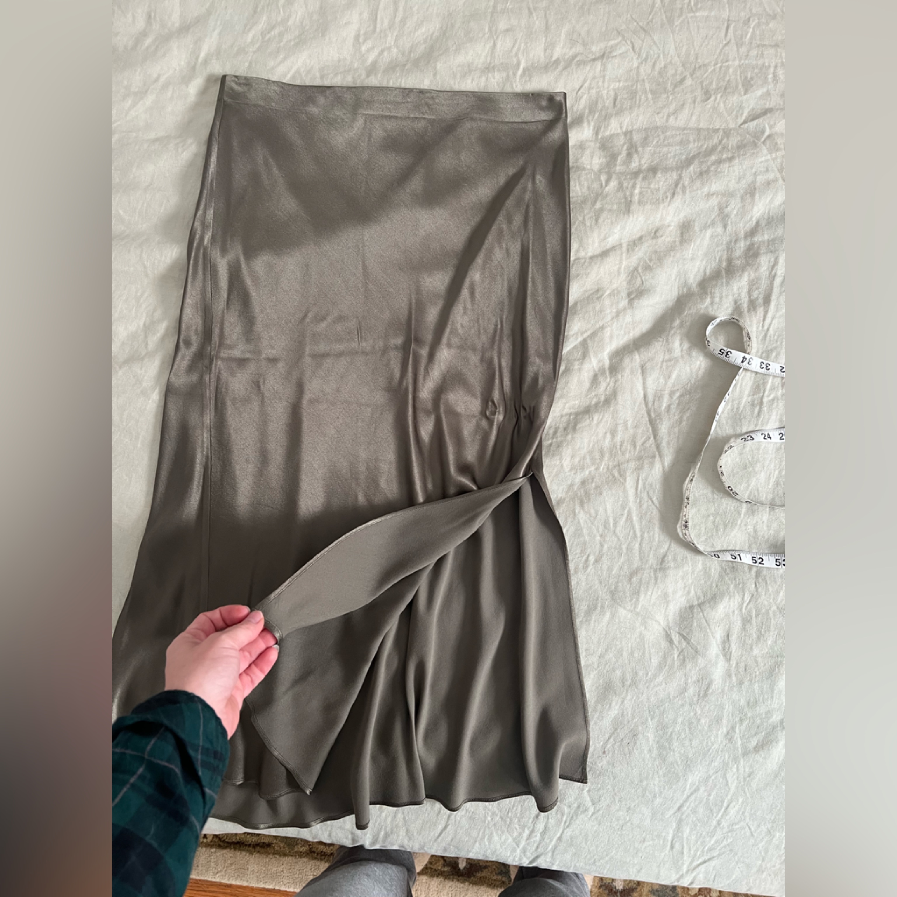 Rails Maya Midi Skirt In Olive
